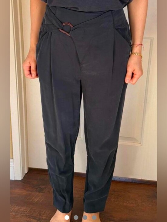 By Anthropologie Pants - by Anthropologie Black Pants with belt buckle Women's Size XS